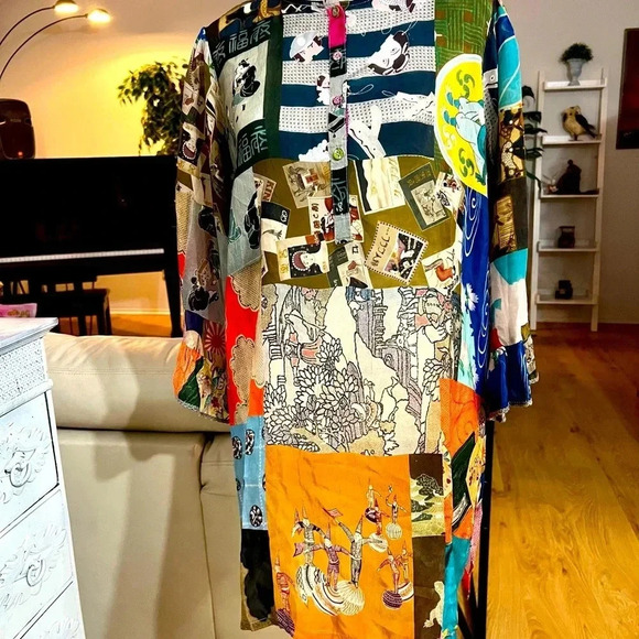 Johnny was Vera tunic multicolor NWT s/m (Runs big/large) - Picture 5 of 16